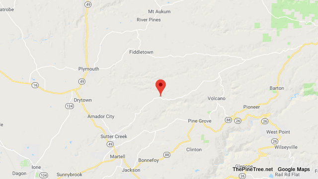 Fire Reported on Shake Ridge Road in Amador County