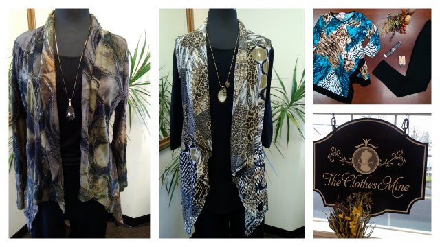 New Fall arrivals at The Clothes Mine in Angels Camp!
