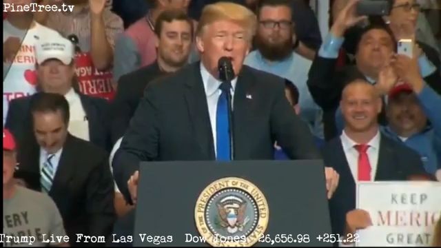 President Trump at Las Vegas Rally for Dean Heller
