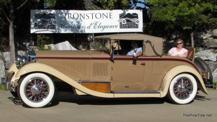 Best of Show for 2018 Goes to a Beautiful 1928 Isotta Fraschini Tipo 8 Castagna Cabriolet at Ironstone Concours d’Elegance
