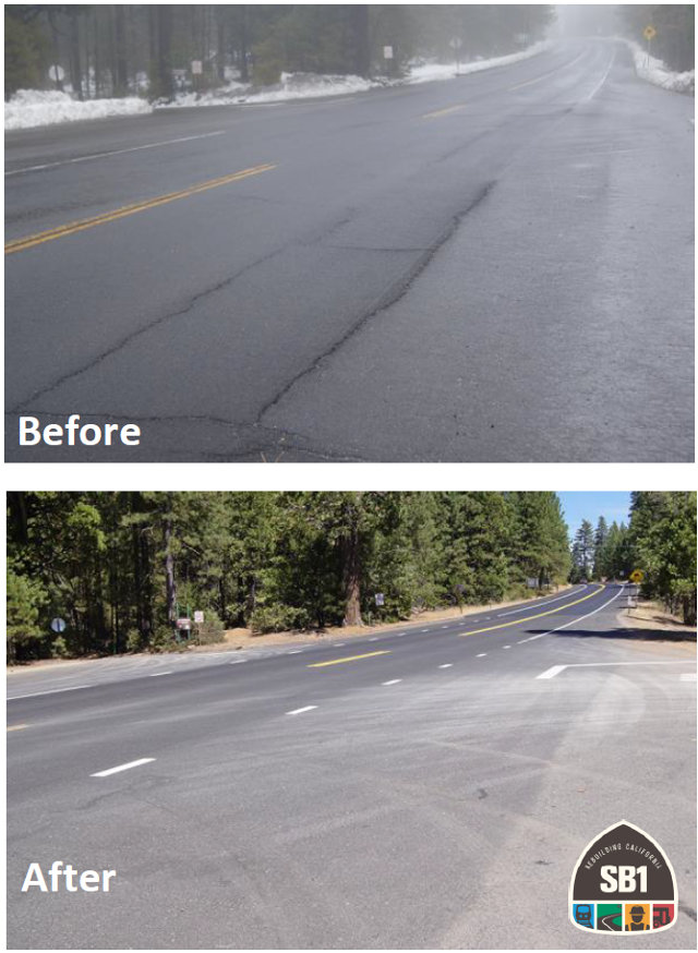 Caltrans Has Completed Accelerated Repairs on State Route 108 in Tuolumne County Due to SB 1 Funds