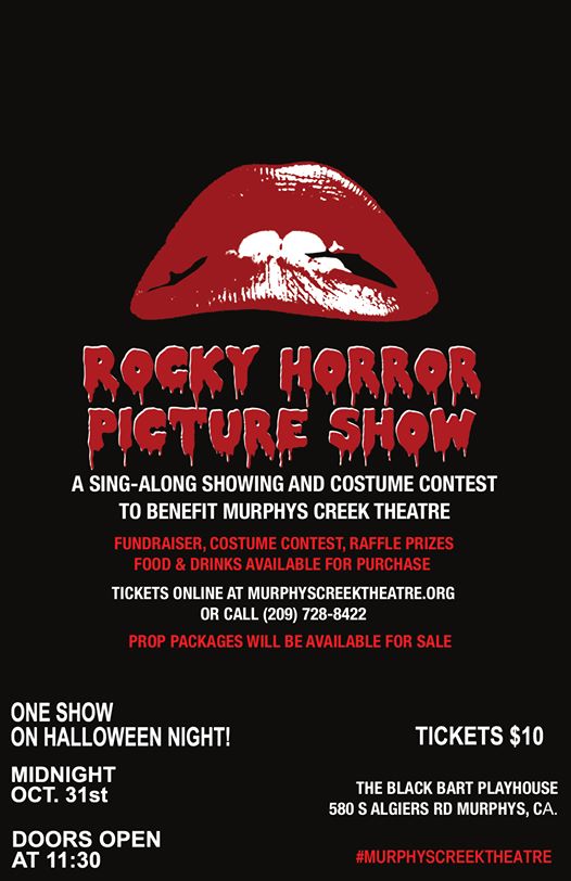 Rocky Horror Fundraiser at Black Bart Playhouse