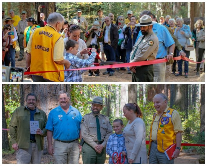 Calaveras Big Trees State Park Officially Reopens the Three Senses Trail