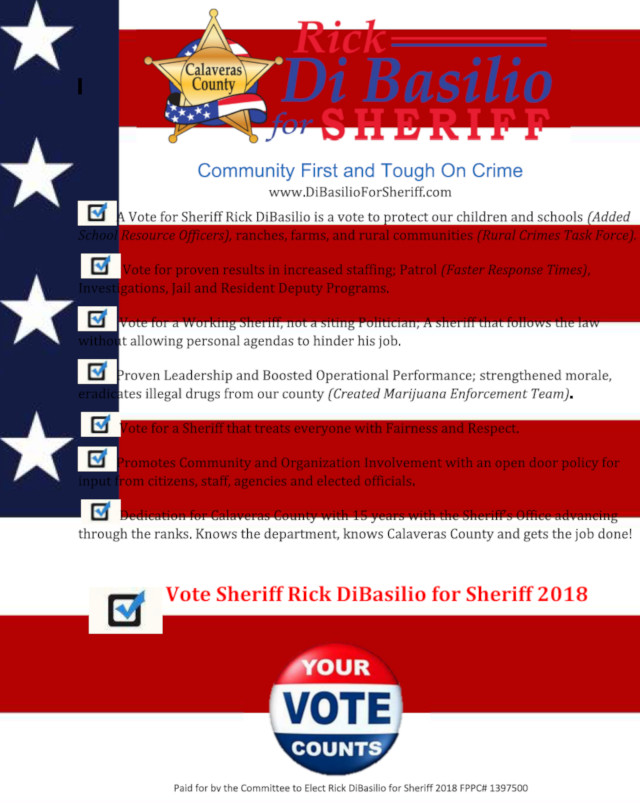 Rick DiBasilio For Sheriff 2018