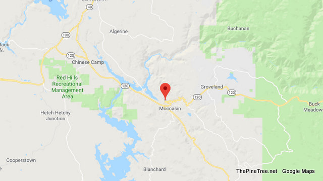 Traffic Update….Vehicle 70 ft Off Roadway near SR120 / Grizzly Cir