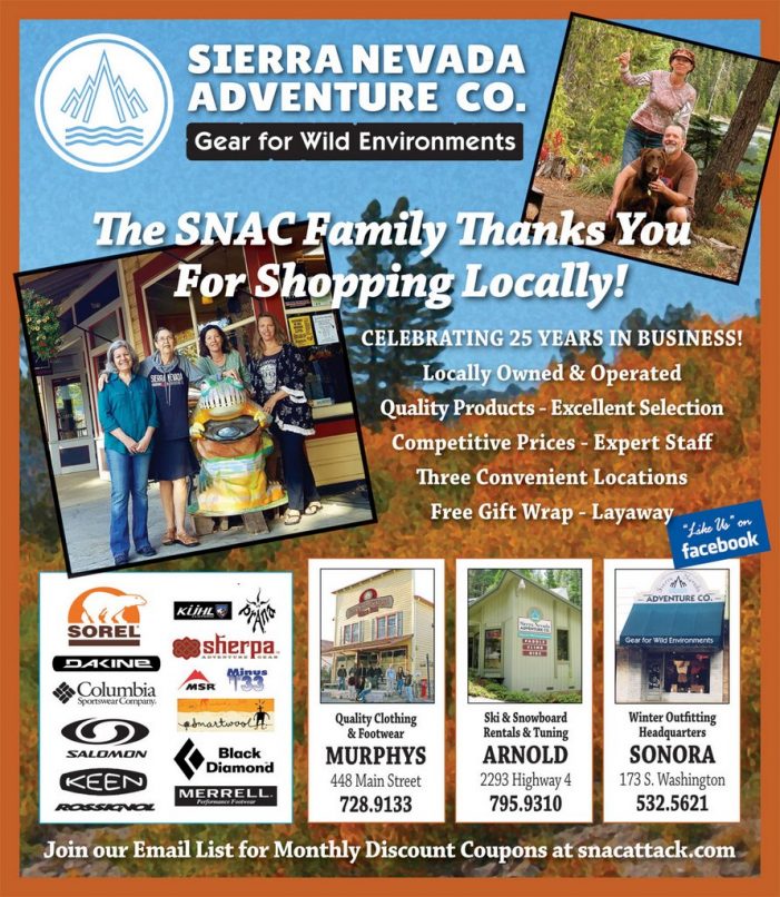 The SNAC Family Thanks You for Shopping Locally