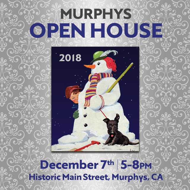 Murphys Open House, Friday, December 7, 2018, 5-8 pm…Get Those Parade Entries In Soon