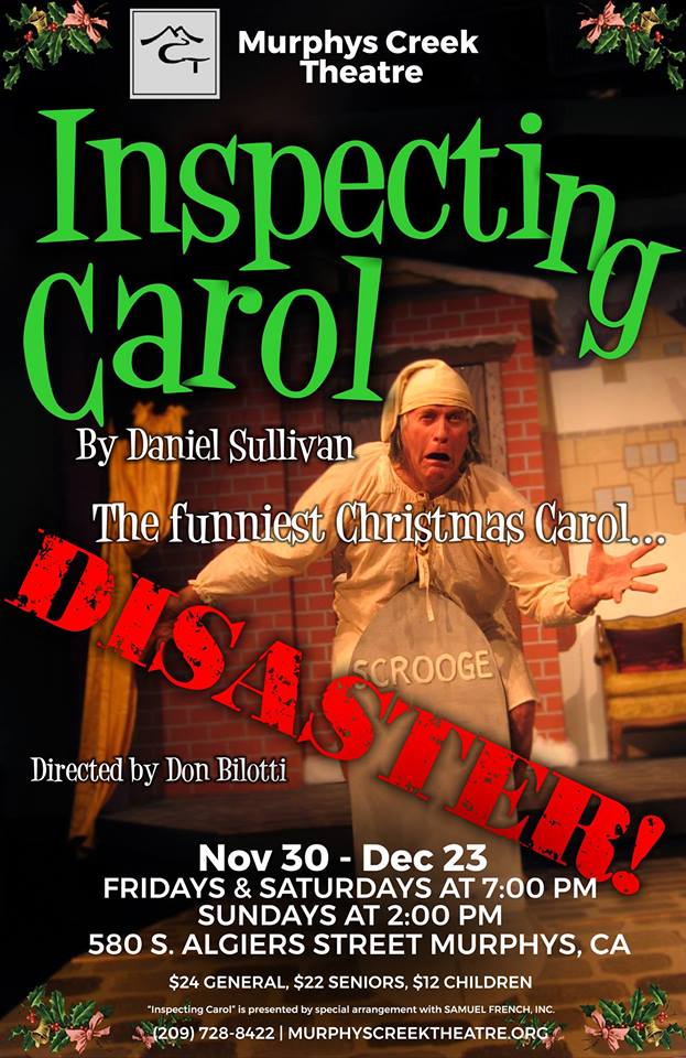 Big Holiday Laughs: Inspecting Carol’ at Murphys Creek Theatre