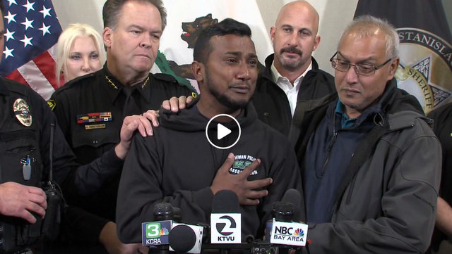 Press Conference after Capture of Suspect in Killing of Newman Police Officer Ronil Singh