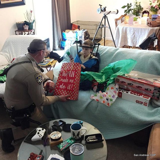 CHP San Andreas Leads the Way For Christmas for Kaiden