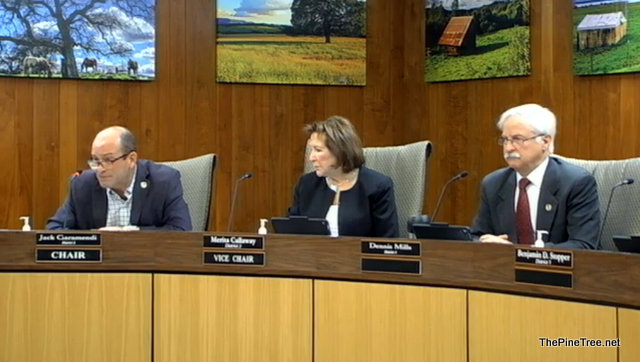 Calaveras County Board of Supervisors Get to Work in 2019 (Jack Garamendi Voted Chair, Merita Callaway Vice-Chair)