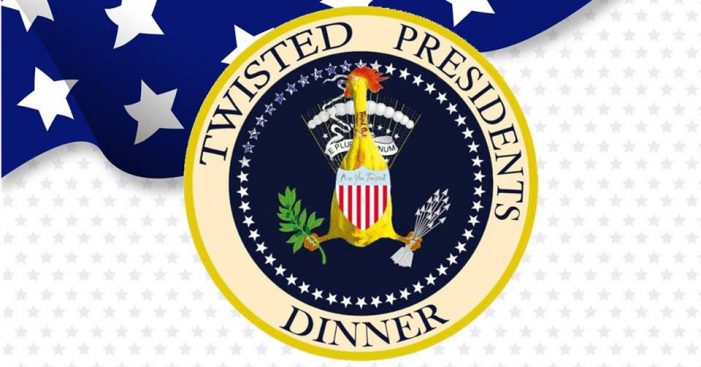 Dine Like A President at Twisted Oak’s Twisted Presidents Dinner
