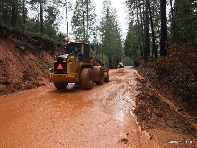 No Estimated Time for Hwy 26 Reopening According to Caltrans District 10