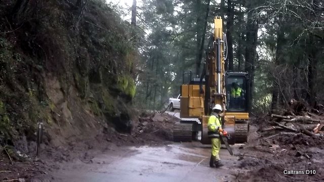 Hwy 26 Expected to Remain Closed 2 – 3 Weeks for “Valentine’s Day Deluge” Cleanup