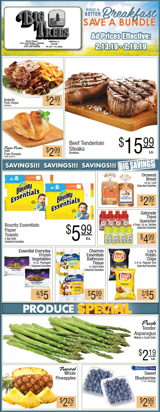 Big Trees Market Weekly Ad & Grocery Specials Through Feb 19th