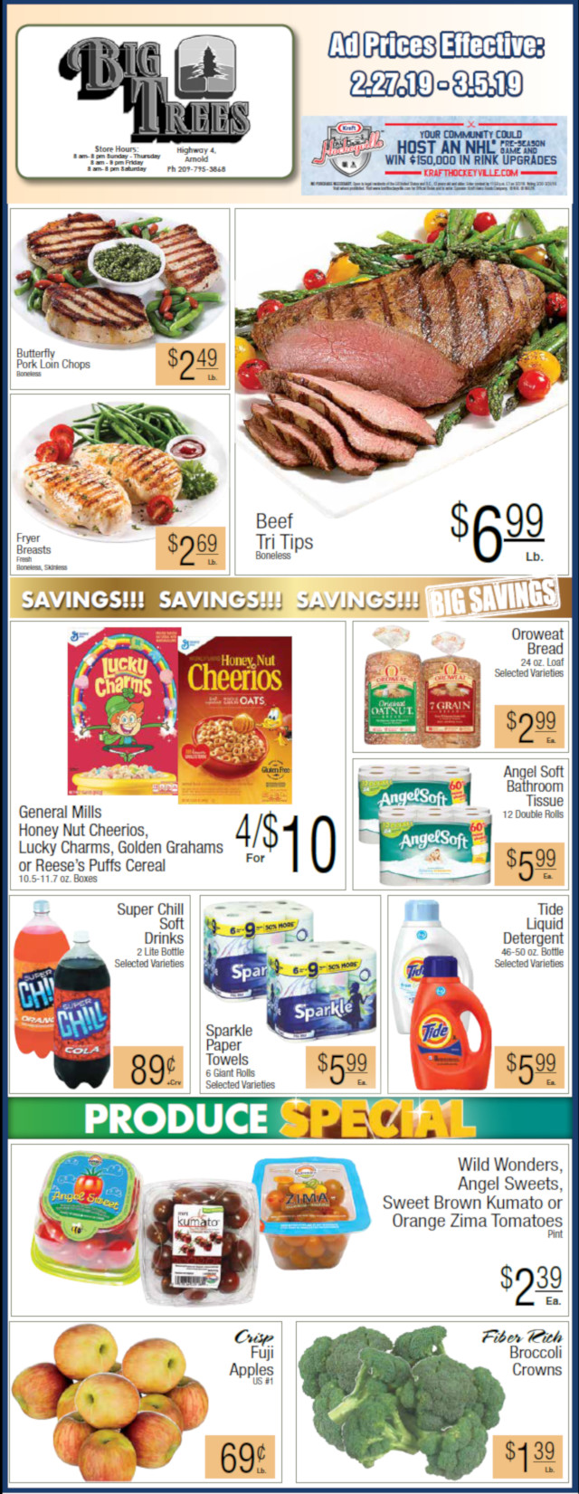 Big Trees Market Weekly Ad & Grocery Specials Through March 5th