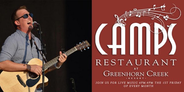 Live Music the 1st Friday of Every Month at CAMPS Restaurant