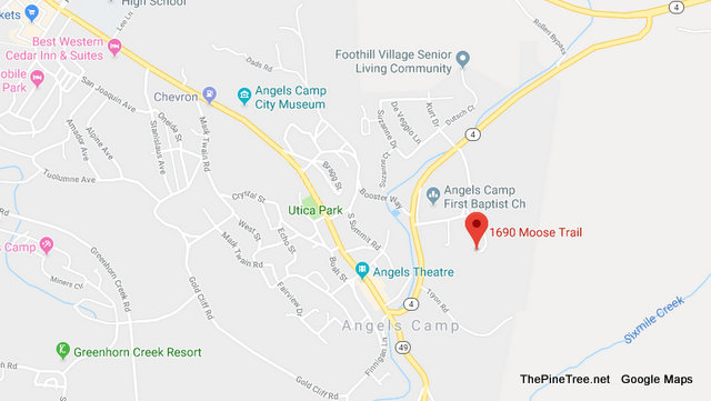 Traffic & Fire Update…Fully Involved Structure Fire in Angels Camp