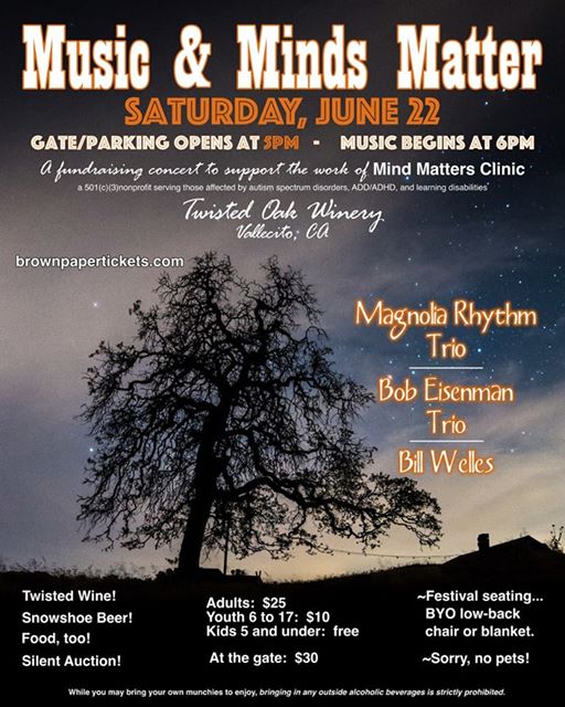 The Music & Minds Matter Benefit Concert is June 22