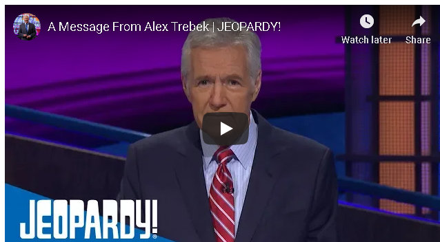 ‘Jeopardy!’ Host Alex Trebek Has Stage 4 Pancreatic Cancer