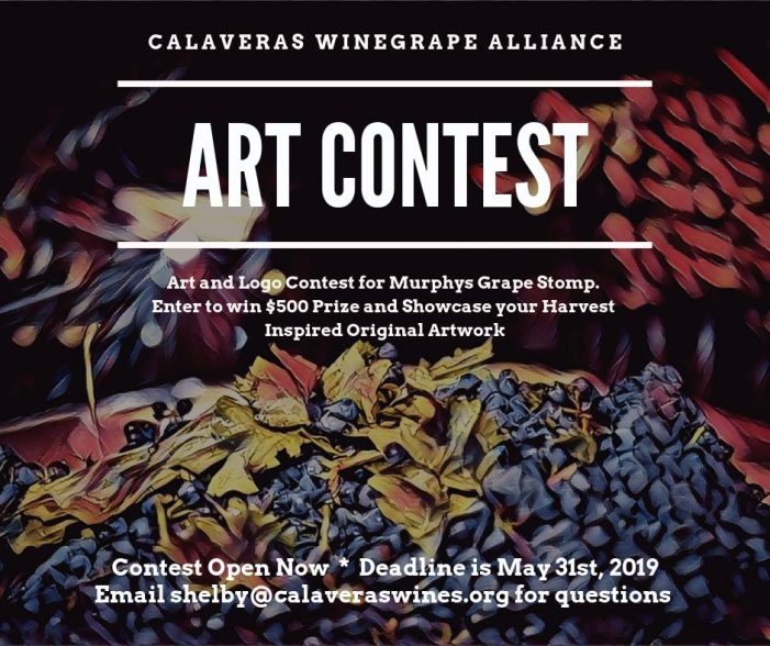 The Calaveras Winegrape Alliance Announces a Local Art Competition Showcasing the Spirit of Murphys Grape Stomp and Harvest