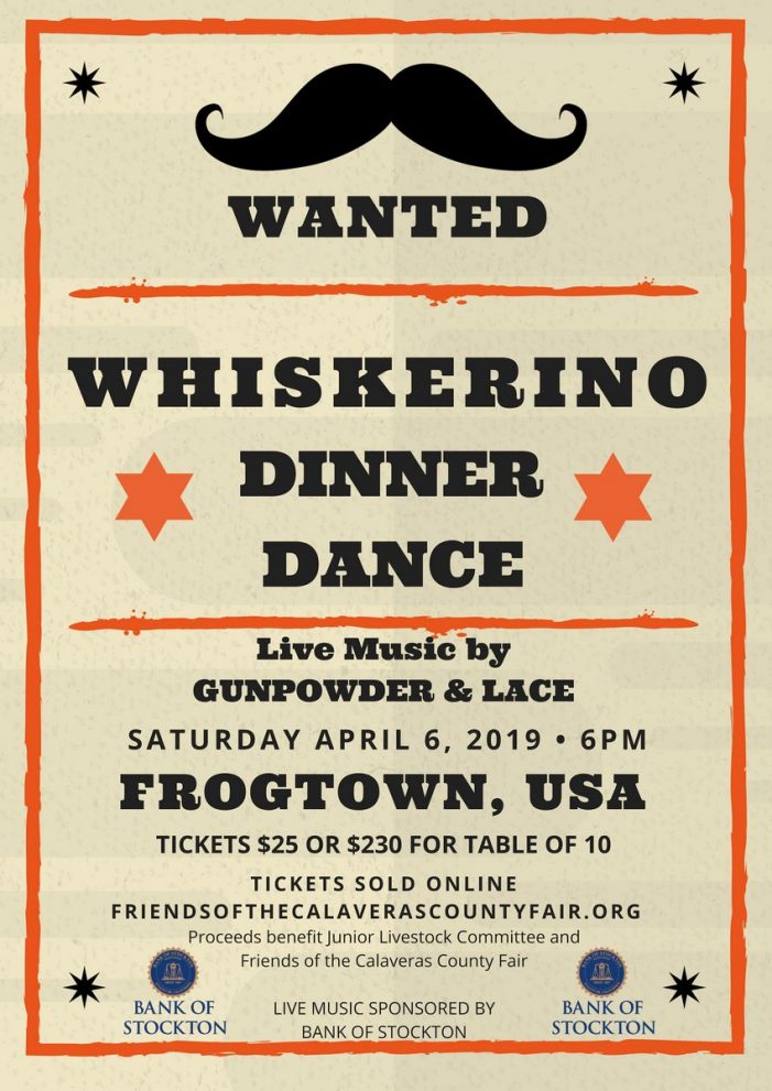 The 2019 Whiskerino Dinner Dance is April 6th