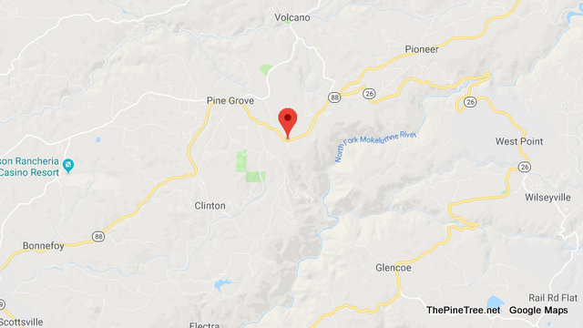 Traffic Update….Minor Injury Collision on Hwy 88 near Aqueduct Grove Road