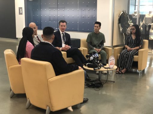 Governor Newsom Promotes Health Care Proposals For Young Adults Regardless of Immigration Status