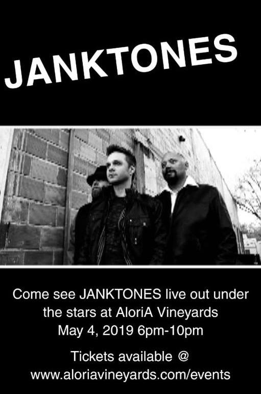Aloria Vineyards Release Party at the Vineyard!  Food, Wine & Live Music from JankTones!
