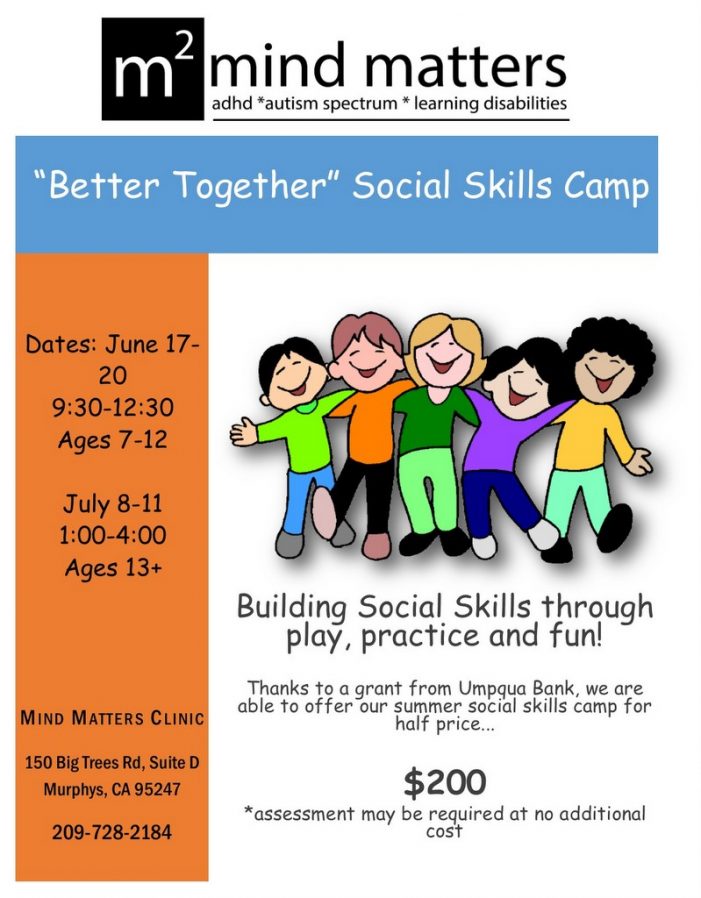 “Better Together” Social Skills Camp at Mind Matters