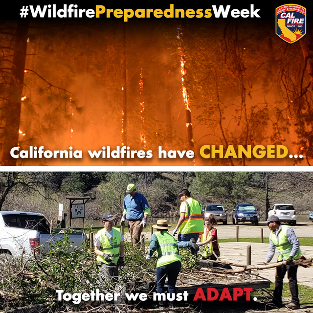“Wildfire Preparedness Week” Declared in California