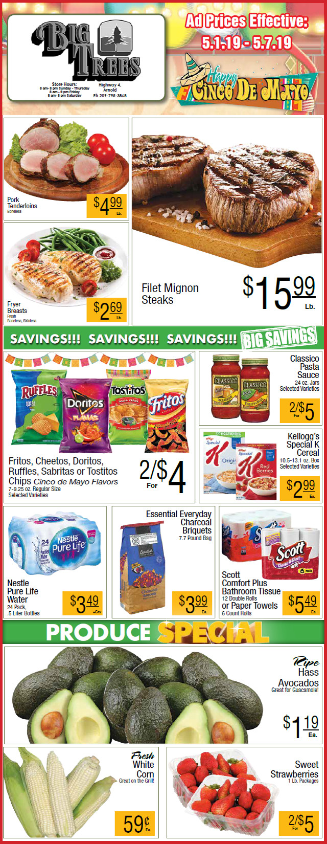 Big Trees Market Weekly Ad & Grocery Specials Through May 7th