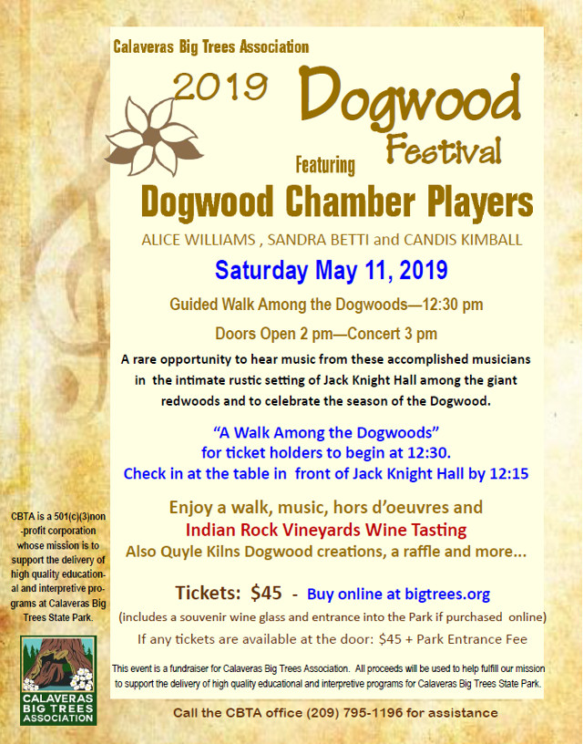The 2019 Dogwood Festival, “A Walk Among the Dogwoods”, The Dogwood Chamber Players & More!