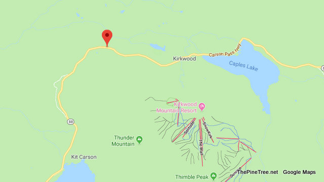 Traffic Update….Two by Three Foot Chunk of Ice in Roadway on Hwy 88