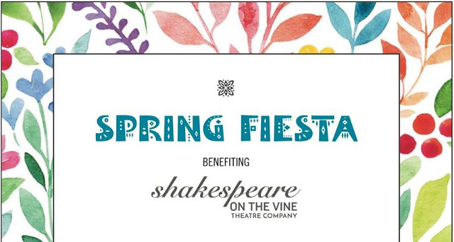 Annual Spring Fundraiser for Shakespeare on the Vine Theatre Company
