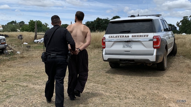 Suspect Captured After Search in Burson