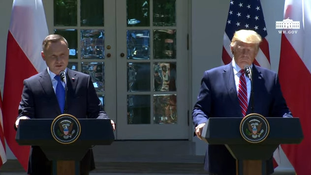President Trump and President Duda of the Republic of Poland in Joint Press Conference