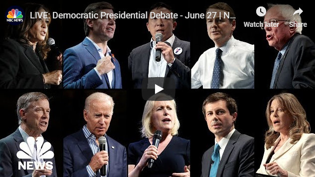 LIVE: Democratic Presidential Debate – June 27 | NBC News