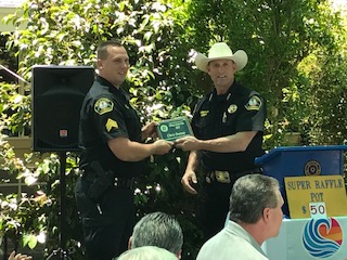 Calaveras Sergeant Receives “Officer of the Year Award”