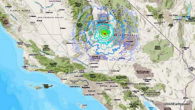 6.4 Temblor Had So-Cal & Southern Nevada Shaking This Morning