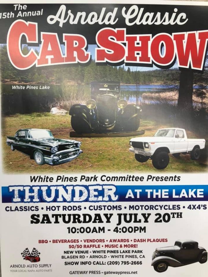 The 15th Annual Arnold Classic Car Show “Thunder at the Lake” is July 20th (Preview Photos & Video from Last Year!)