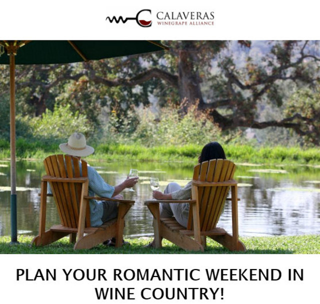 Calaveras Wine Country – A Perfect, Romantic Getaway! ~ CWA Feature