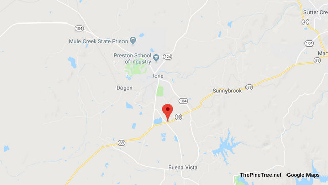 Traffic Update…Brush Fire Off of Hwy 88 in Ione Area