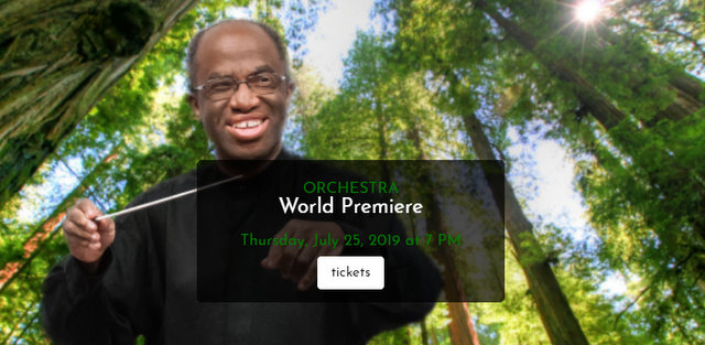 Orchestra World Premiere at Bear Valley Music Festival