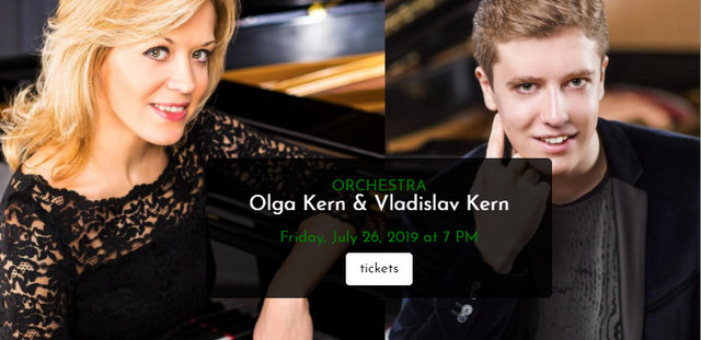 The Bear Valley Orchestra with Olga  & Vladislav Kern Tonight at Bear Valley Music Festival