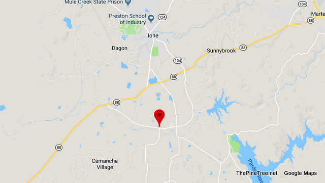 Traffic Update…..Fire Reported on Camanche Road