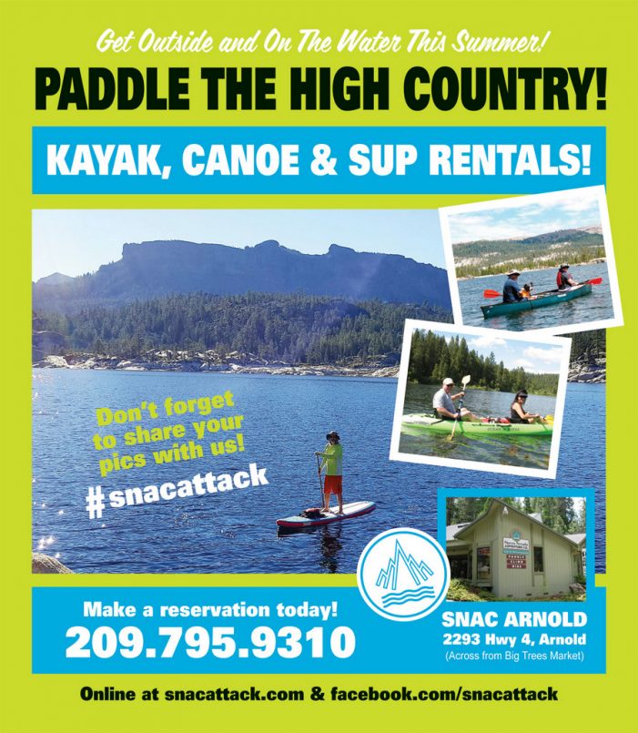 Paddle The High Country With Kayak, Canoe & SUP Rentals From SNAC