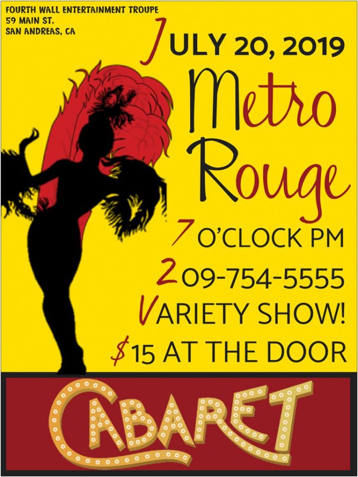 Metro Rouge Cabaret & Variety Show at the Metropolitan