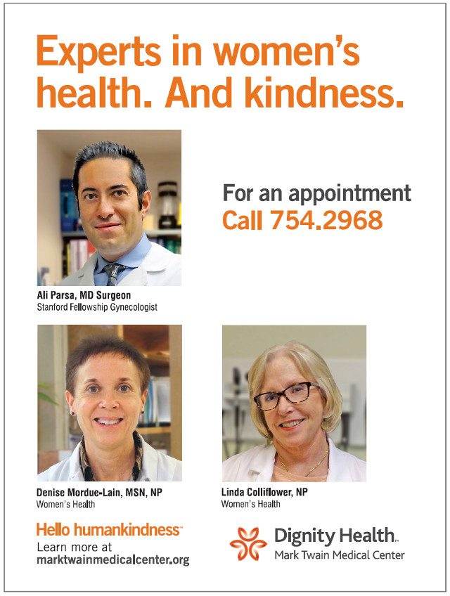 Experts in Women’s Health and Kindness at Dignity Health & Mark Twain Medical Center