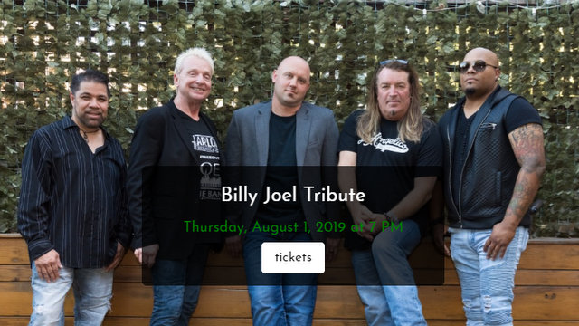 Billy Joel Tribute “JOEL” Tonight at Bear Valley Music Festival